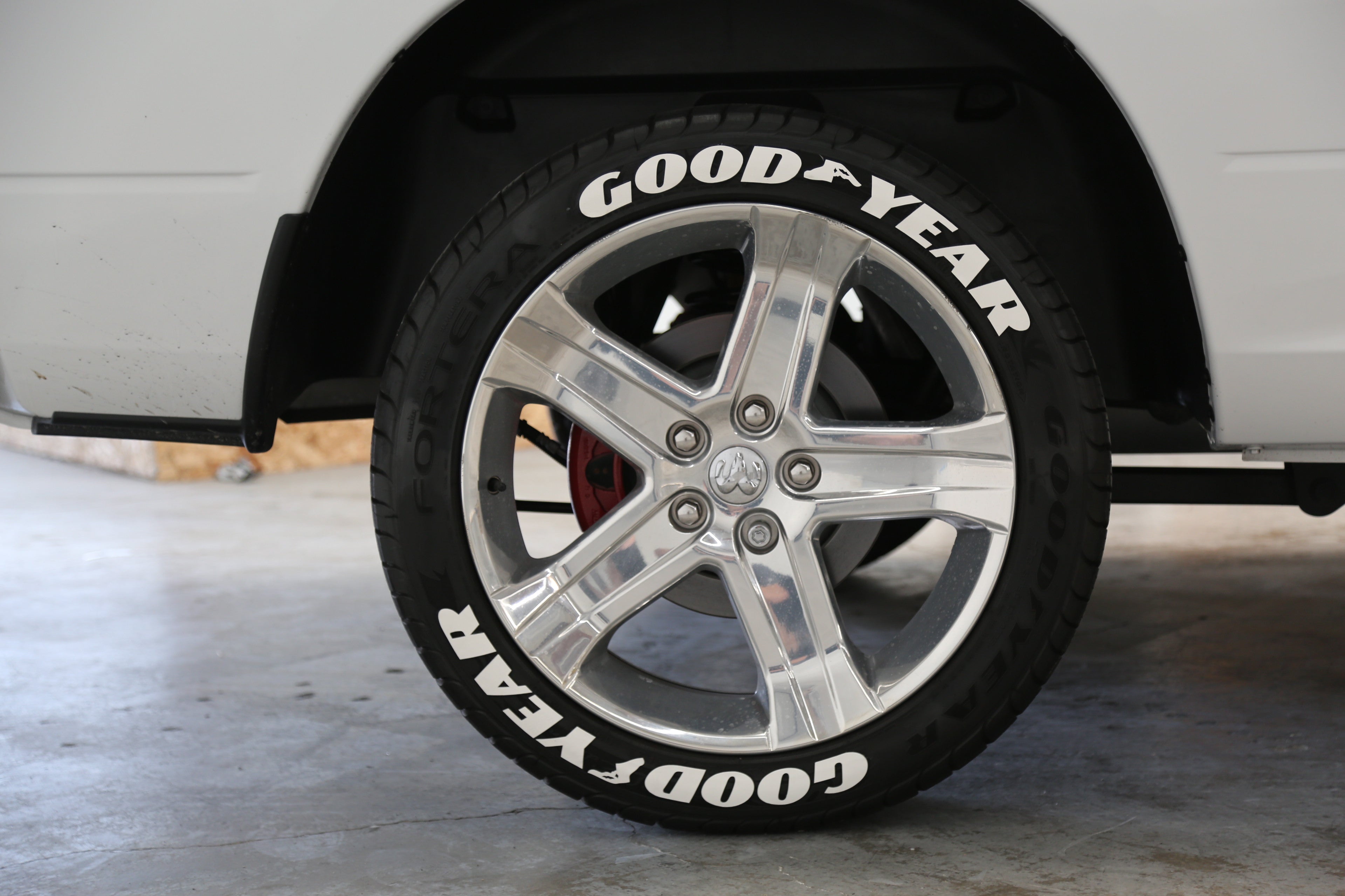  Tire Stickers Goodyear - Accessoire d'appoint pour Le