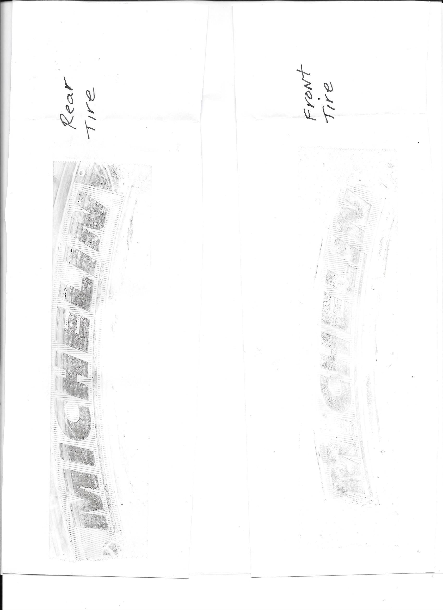 Perfect Match Tire Lettering (Permanent Raised Rubber) – Muscle Tire ...