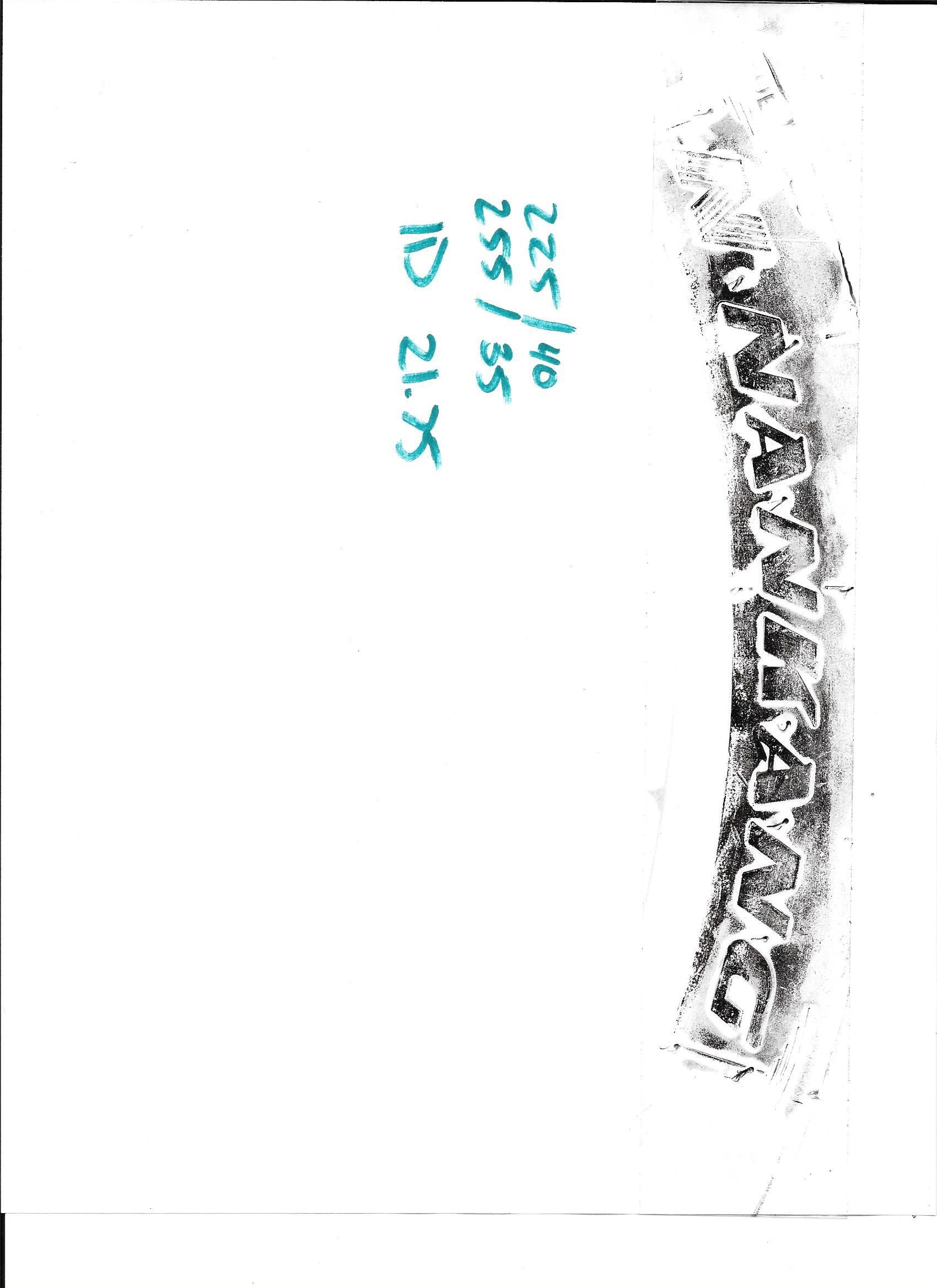 Perfect Match Tire Lettering (Permanent Raised Rubber) – Muscle Tire ...