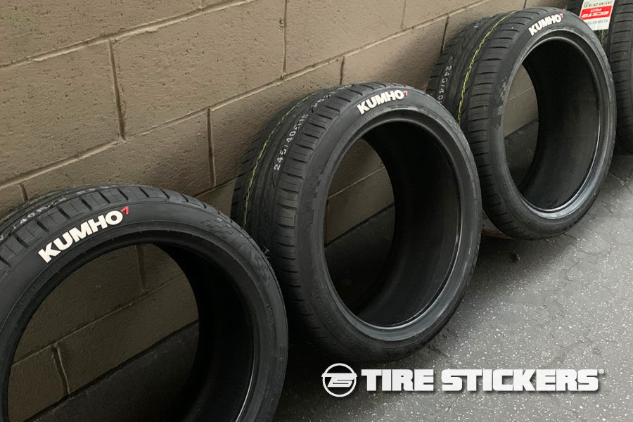 Perfect Match Tire Lettering (Permanent Raised Rubber) – Muscle Tire ...