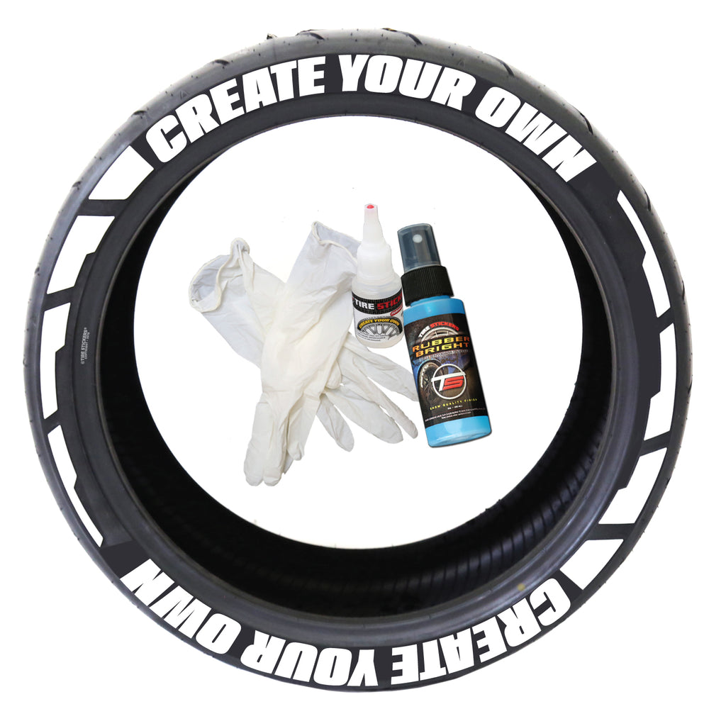 Custom permanent tire letters – Muscle Tire Lettering