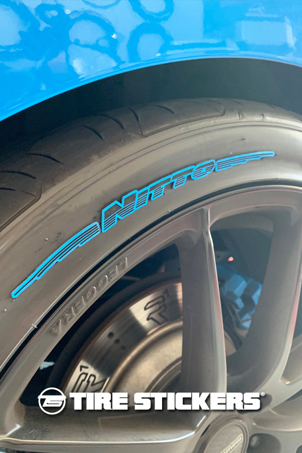 Perfect Match Tire Lettering (Permanent Raised Rubber) – Muscle Tire ...